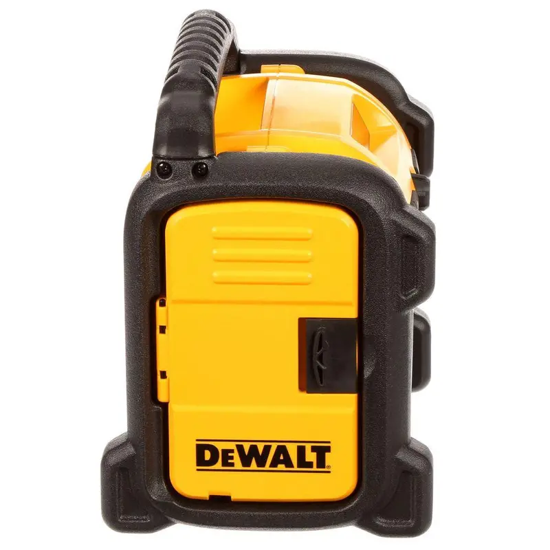 2025 20-Volt MAX Compact Worksites Radio – Hybrid Power: AC or Battery Operation