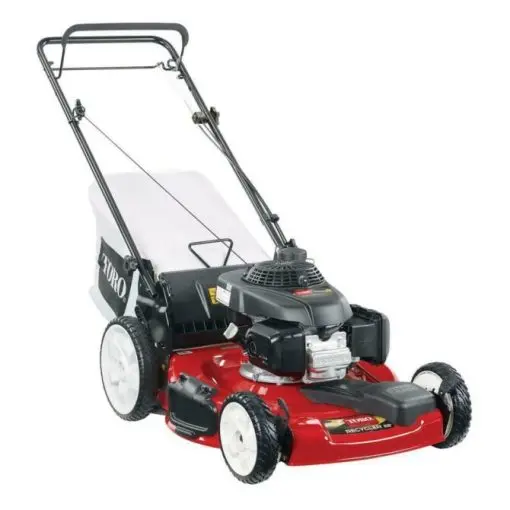 22-Inch Gas-Powered High-Wheel Rear-Wheel-Drive Lawn Mower – 170cc OHV Engine, 3-in-1 Capability