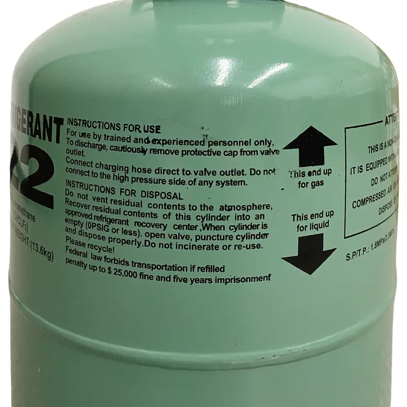 30 lb R22 Refrigerant – Essential Maintenance Supply for Older HVAC Equipment (Limited Stock)