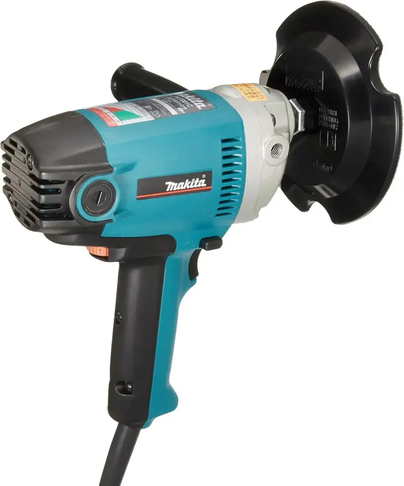 7-Inch Corded Vertical Polisher – Precision Angle Grinder Alternative for Detailing and Surface Finishing (Blue) 2