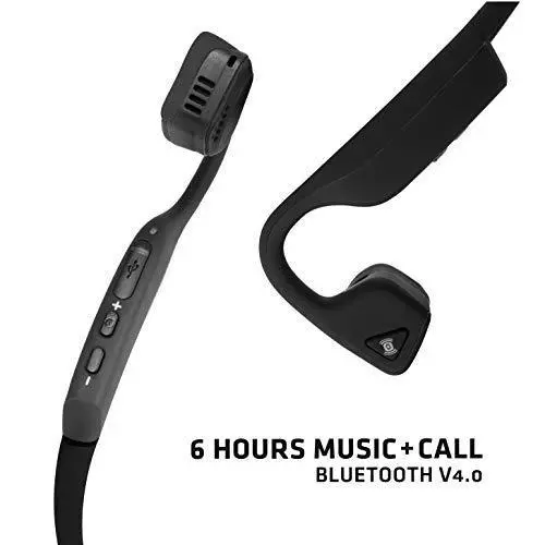 AfterShokz Titanium Bone Conduction Bluetooth Headphones – Lightweight Wireless Audio Designed for Active Users