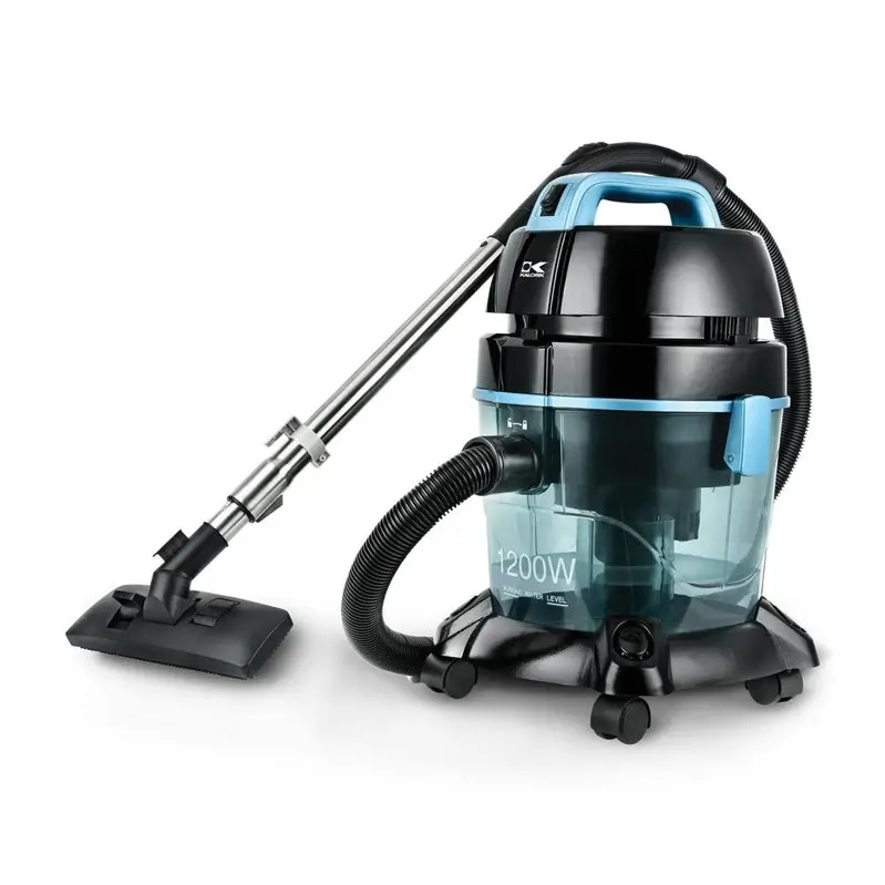 Blue Water Filtration Vacuum Cleaner – Wet/Dry Capability with HEPA Filtration and Cyclonic Separation