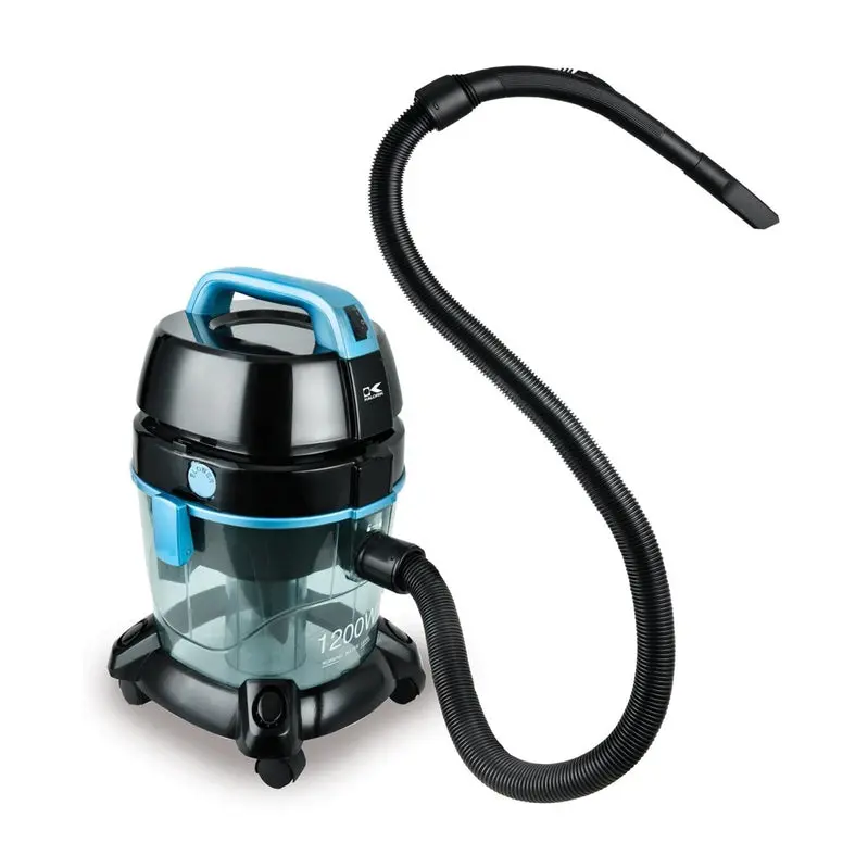 Blue Water Filtration Vacuum Cleaner – Wet/Dry Capability with HEPA Filtration and Cyclonic Separation