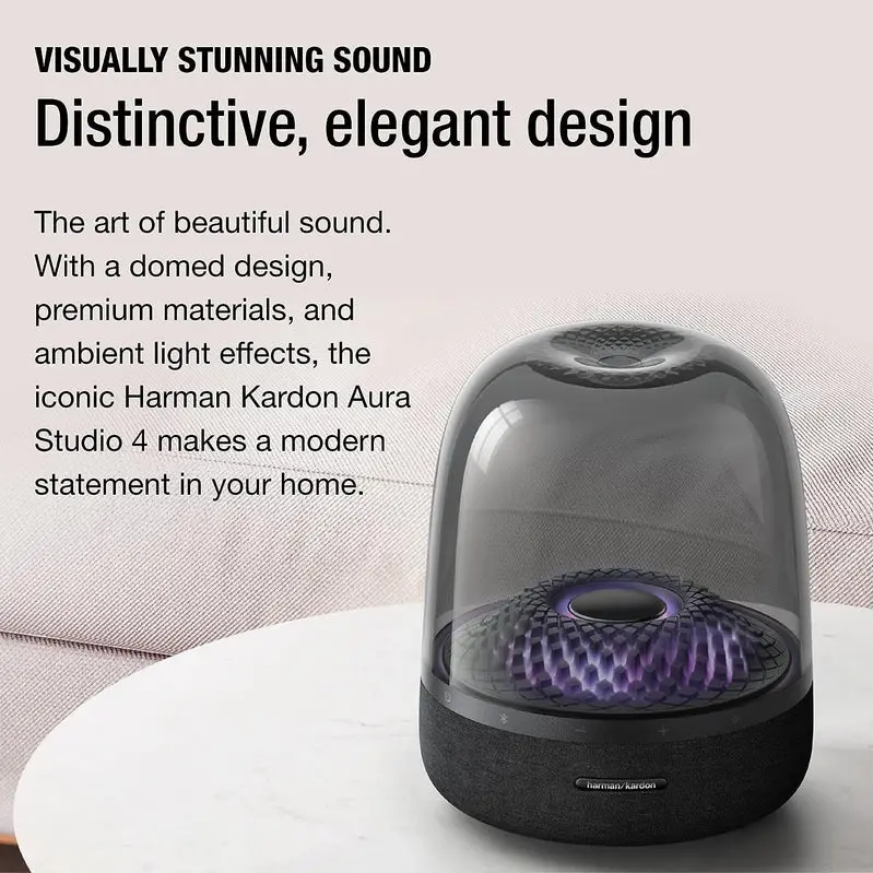 Bluetooth Speaker Featuring Eco-Friendly Materials, Premium Sound, and 5 Dynamic Light Themes 2