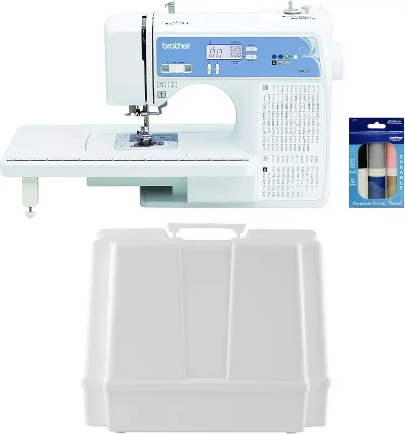 Brother Computerized Sewing and Quilting Machine — 165 Built-In Stitches, LCD Interface, and Extended Worktable