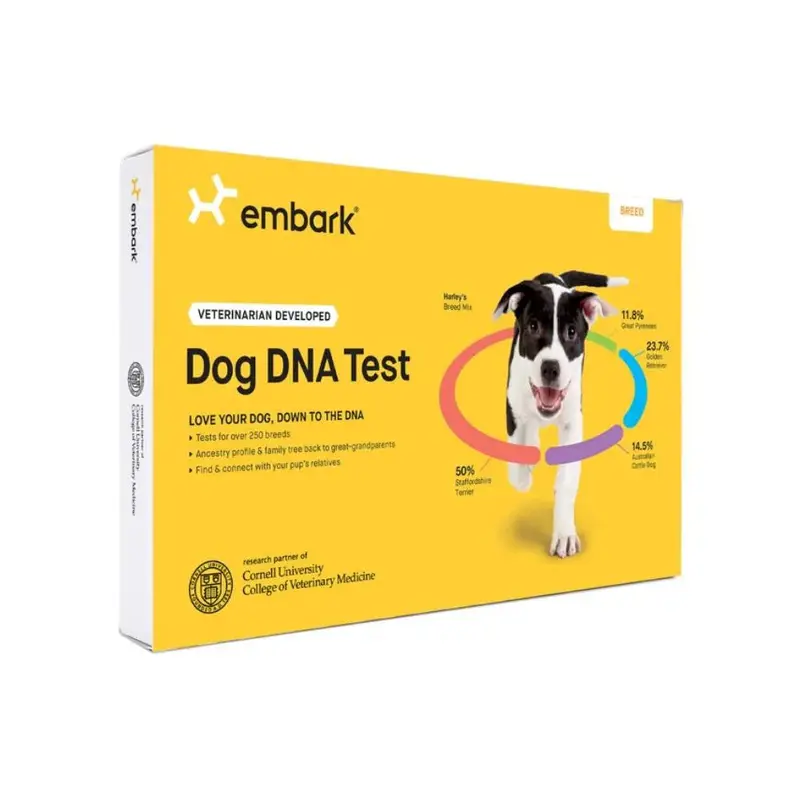 Embark Canine DNA Test — Comprehensive Breed, Ancestry, and Health Analysis Kit