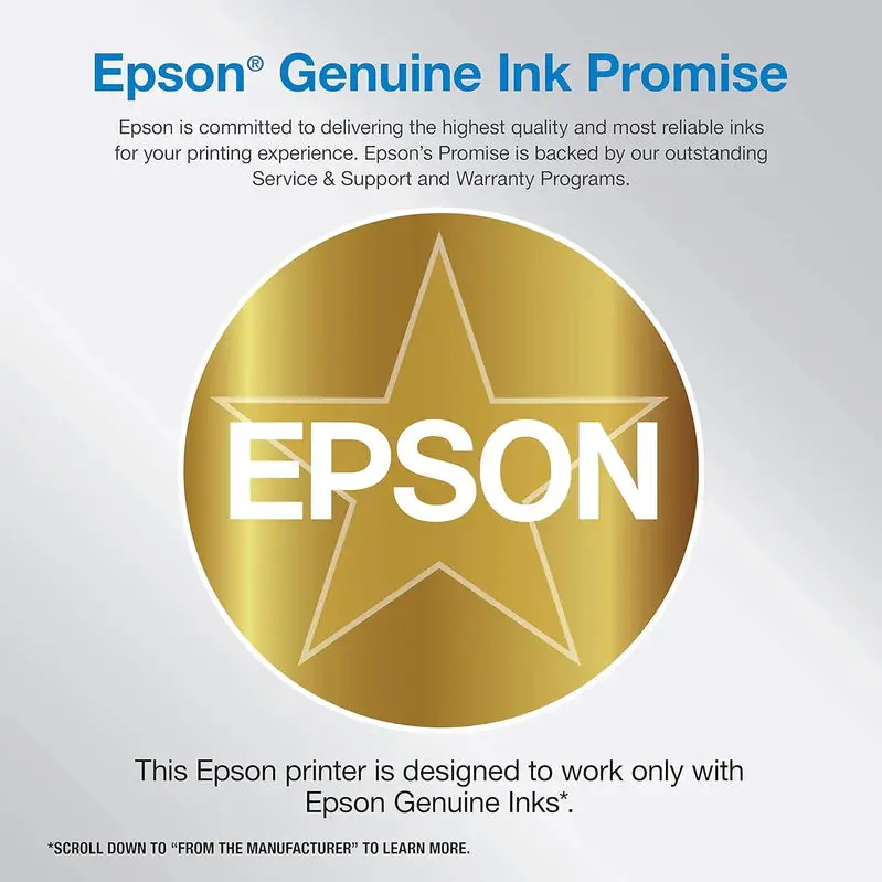 Epson EcoTank ET-4800 Home Office All-in-One – Cartridge-Free Printing, Scanning, Copying, and Faxing with Wi-Fi & ADF