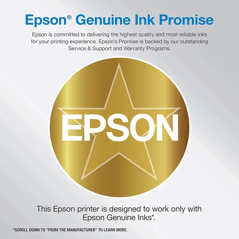 Epson EcoTank ET-4800 Wireless All-in-One Printer — ADF, Ethernet, Scan/Copy/Fax/Print