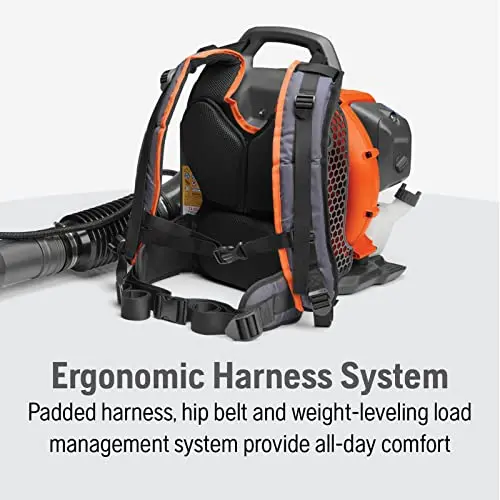Husqvarna 150BT Pro Backpack Blower – High-Performance 51cc 2-Stroke Engine, Balanced Weight Distribution