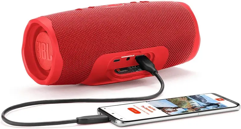 JBL Charge 4 Portable Bluetooth Speaker – Waterproof Outdoor Speaker with Omnidirectional Sound