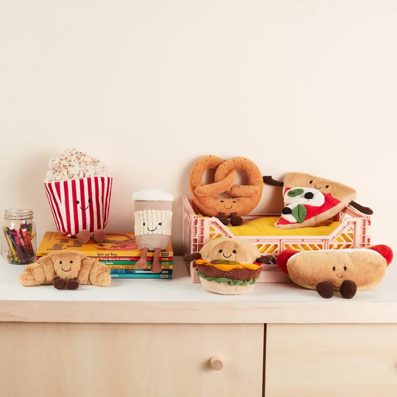 Jellycat Pizza-Themed Soft Plush Toy – Gourmet Food Stuffed Animal