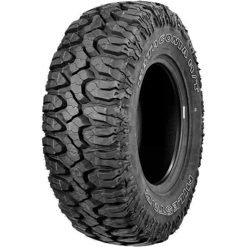 Milestar Patagonia M/T LT 33X12.50R18 12-Ply Off-Road Mud Tire Bundle – Four Heavy-Duty Tires