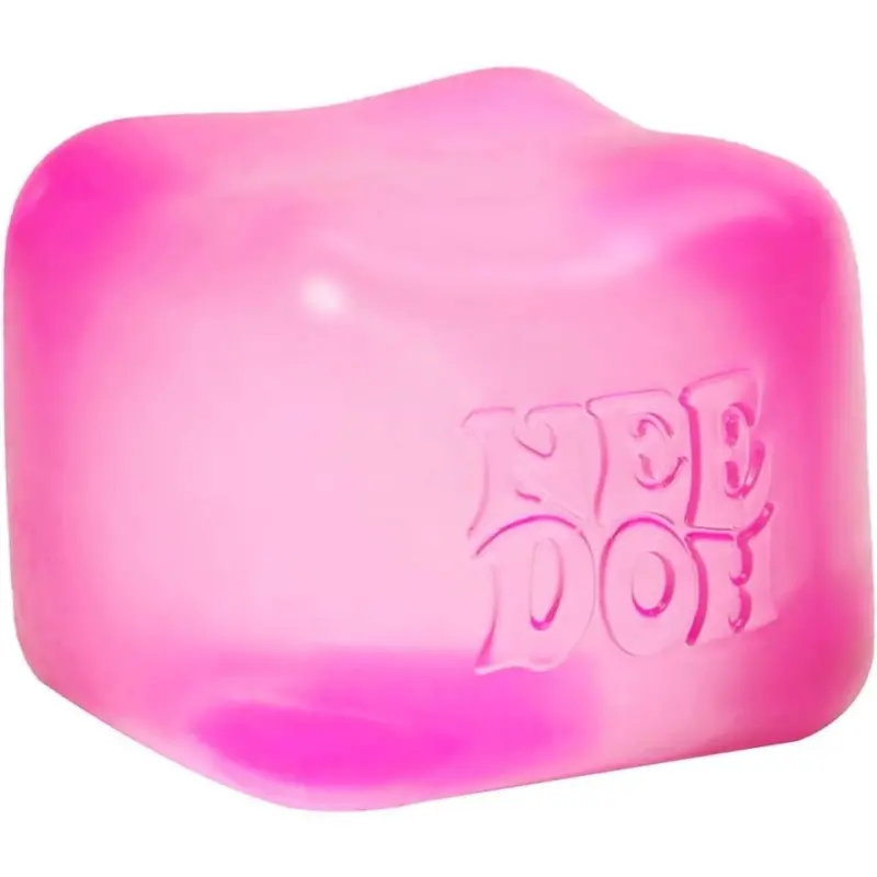 NeeDoh Nice Cube – Compact 2.25-Inch Solid Squish Toy for Hands-On Relief