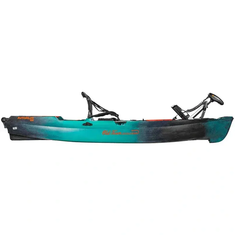 Old Town Sportsman AutoPilot 120 Motorized Fishing Kayak – 12-Foot Angler-Ready Design with Integrated Minn Kota Trolling Motor