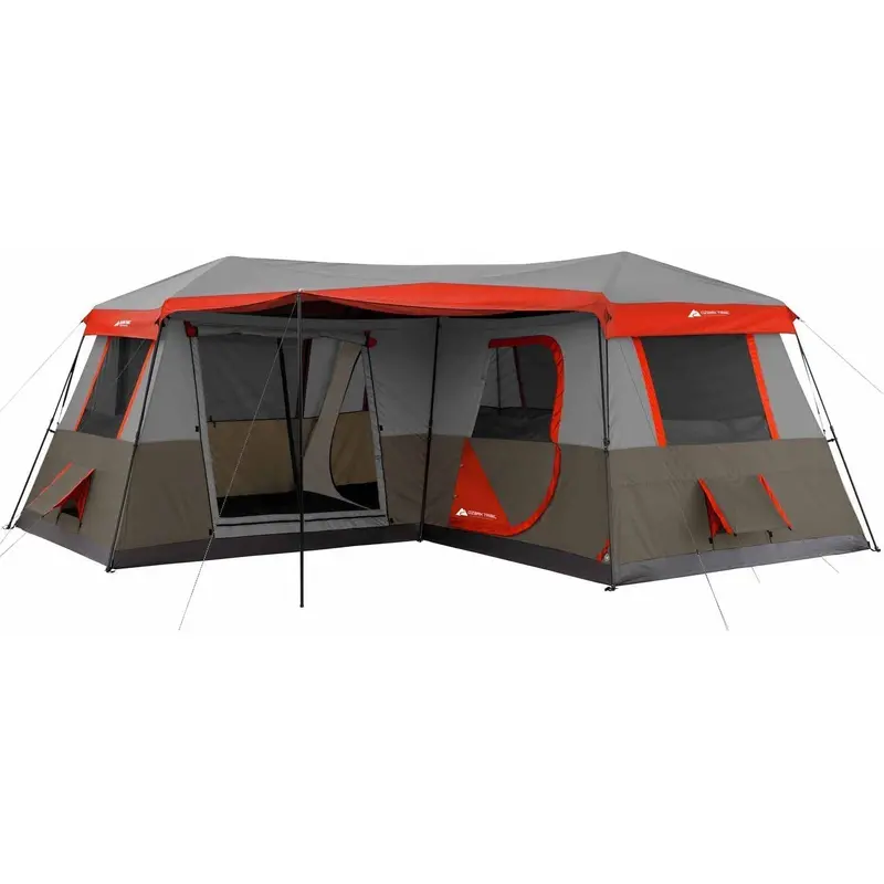 Ozark Trail 12-Person Instant Cabin Tent – Rapid-Deploy Camping Shelter for Outdoor Adventures