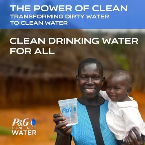 Procter & Gamble Water Purification Packets – 240 Emergency Tablets for Safe Drinking Water in Outdoor or Crisis Situations