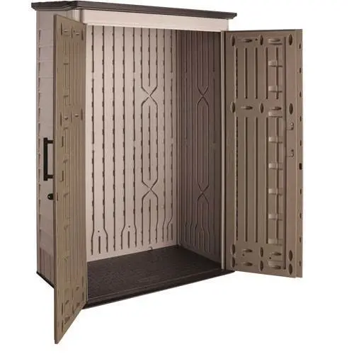 Rubbermaid 52-Cubic-Foot Lockable All-Weather Outdoor Storage Shed – Durable Resin Enclosure