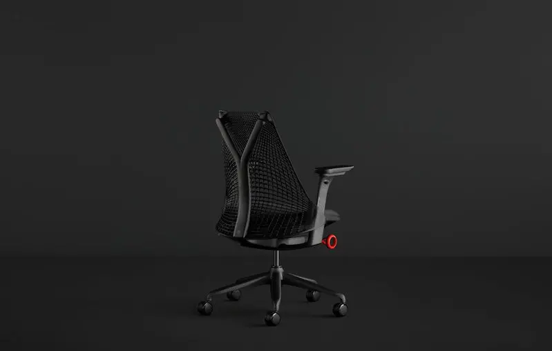 Sayl Mesh Gaming Chair – Ergonomic Design with Adjustable Lumbar Support
