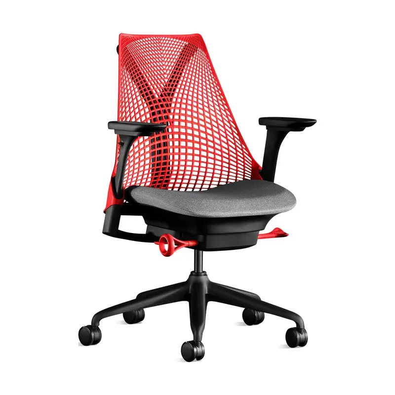 Sayl Pro Gaming Chair – Breathable Mesh Back, Height & Tilt Adjustment, Racing-Style Base