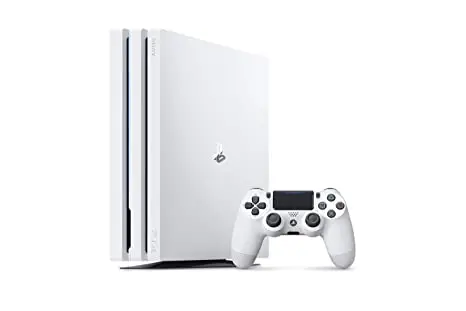 Sony PlayStation 4 Pro 1TB Console – White High-Performance Gaming System with Enhanced Graphics and Processing